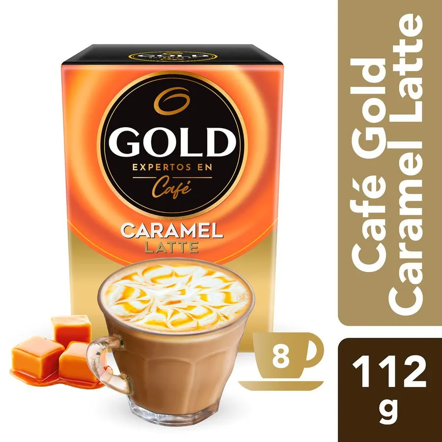 Cafe Caramel 8 Unidades Gold