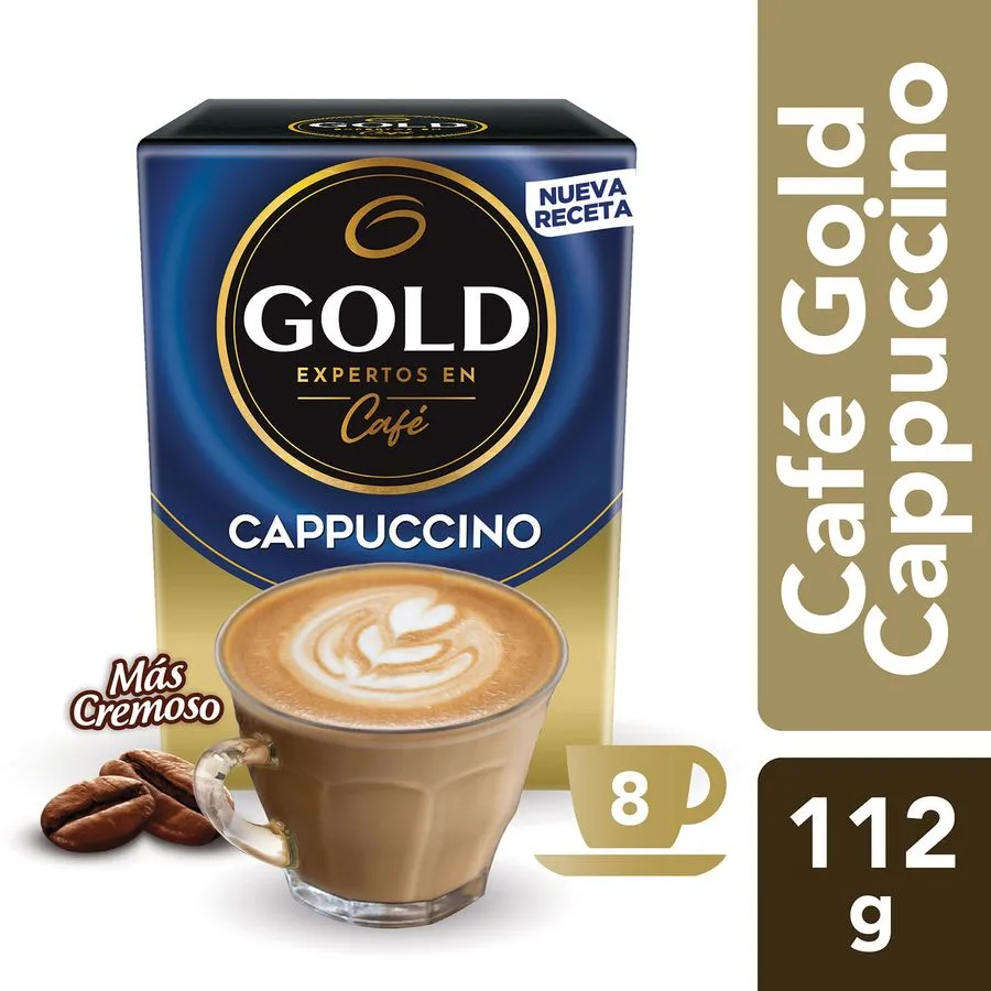 Cafe Cappuccino 8 Unidades Gold_0