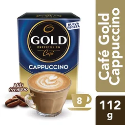 Cafe Cappuccino 8 Unidades Gold