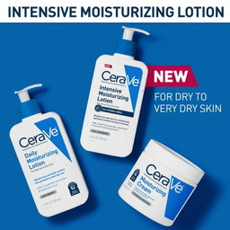 CeraVe Intensive Moisturizing Lotion 5% Hydro- Urea (Dry to Very Dry Skin) 
