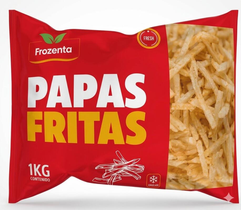 Papas Prefritas 1 Kg Frozenta