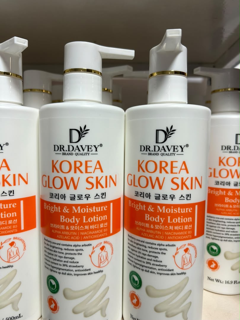 Dr. Davey Korea Glow Skin — Bright & Moisture Body Lotion_0