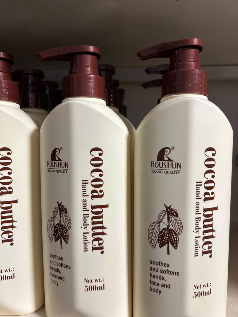 Roushun Cocoa Butter Hand & Body Lotion