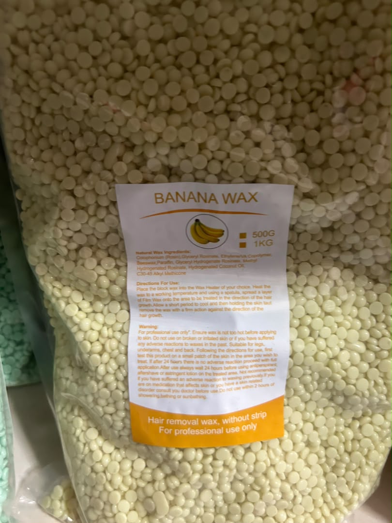 Banana Wax — Hair Removal Wax Beads_0