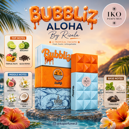 BUBBLIZ ALOHA By Risala|Your Tropical Escape Starts with IKO Perfumes! 