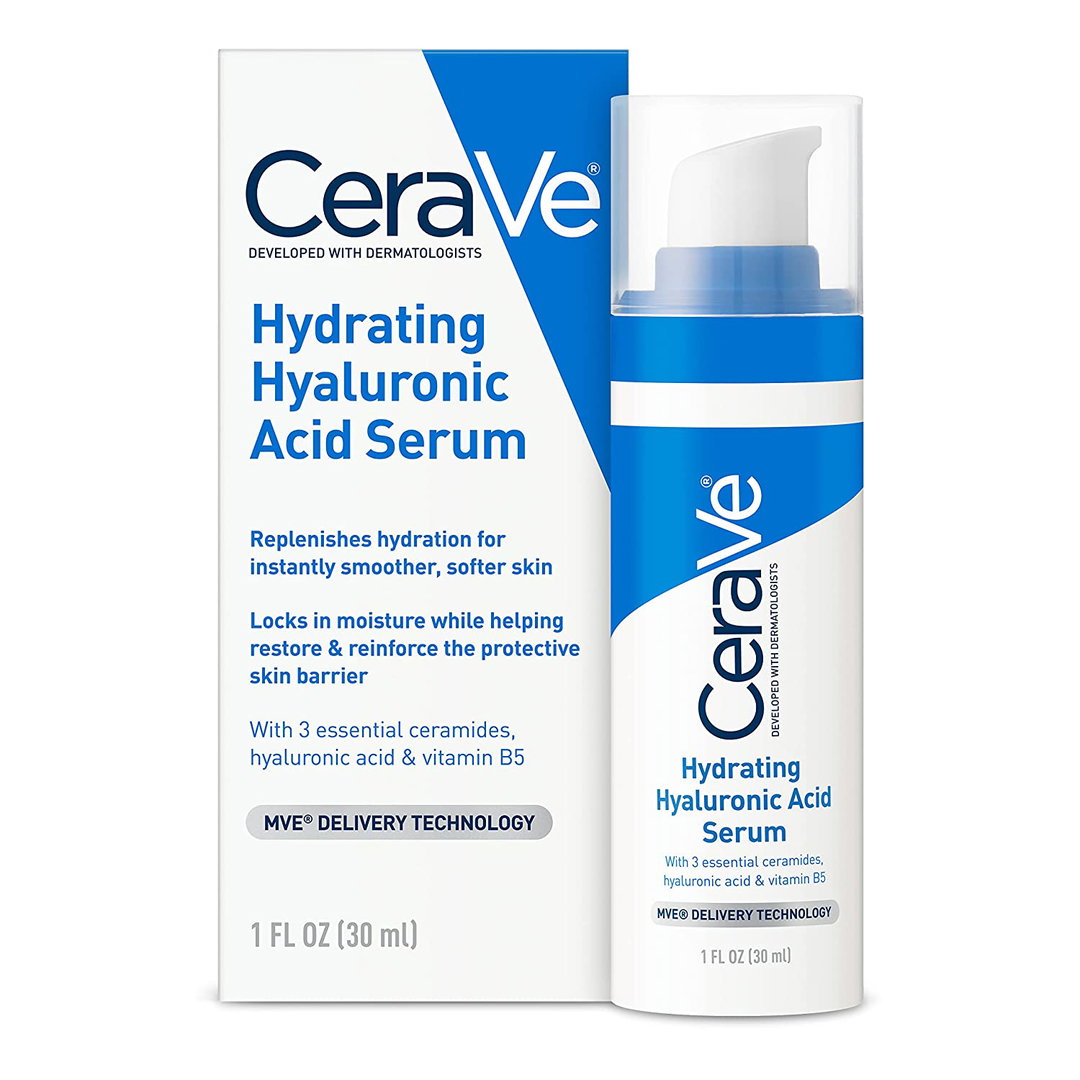 CeraVe Hyaluronic Acid Serum Gel-Cream Formula Normal to Dry Skin 1