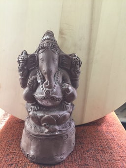 5” RT  Plain BalaGanesha on Lotus 