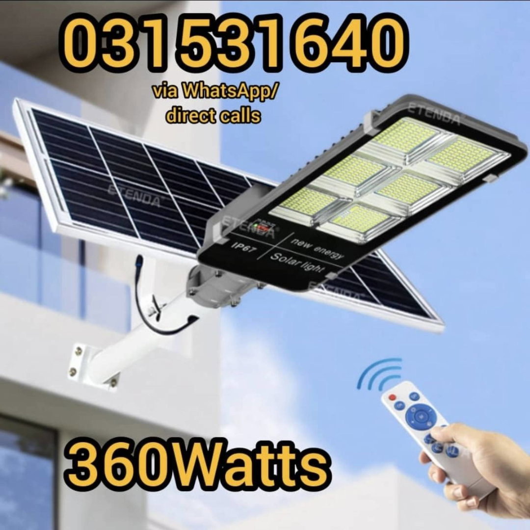 360W SOLAR SECURITY LIGHT