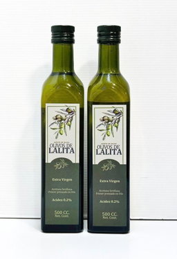 Aceite Oliva 0.2% Acidez Extra Virgen 500 Ml Olivos De Lalita