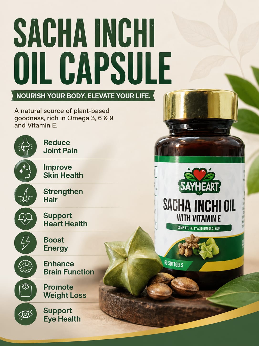 Sancha Inchi Oil 