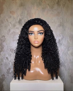 DEMI PERRUQUE BURMESE CURLY (HALF WIG)