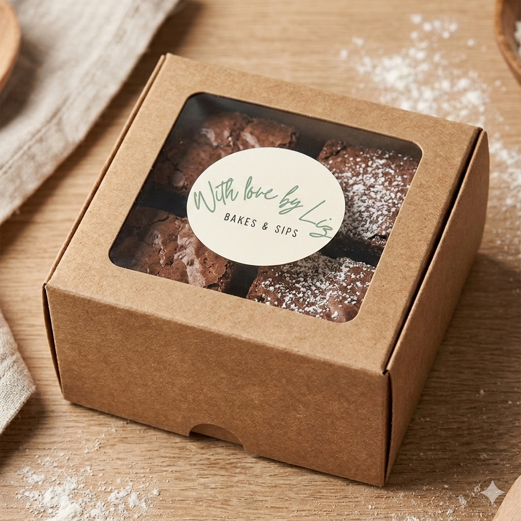 Brownie personal box (4 pcs)