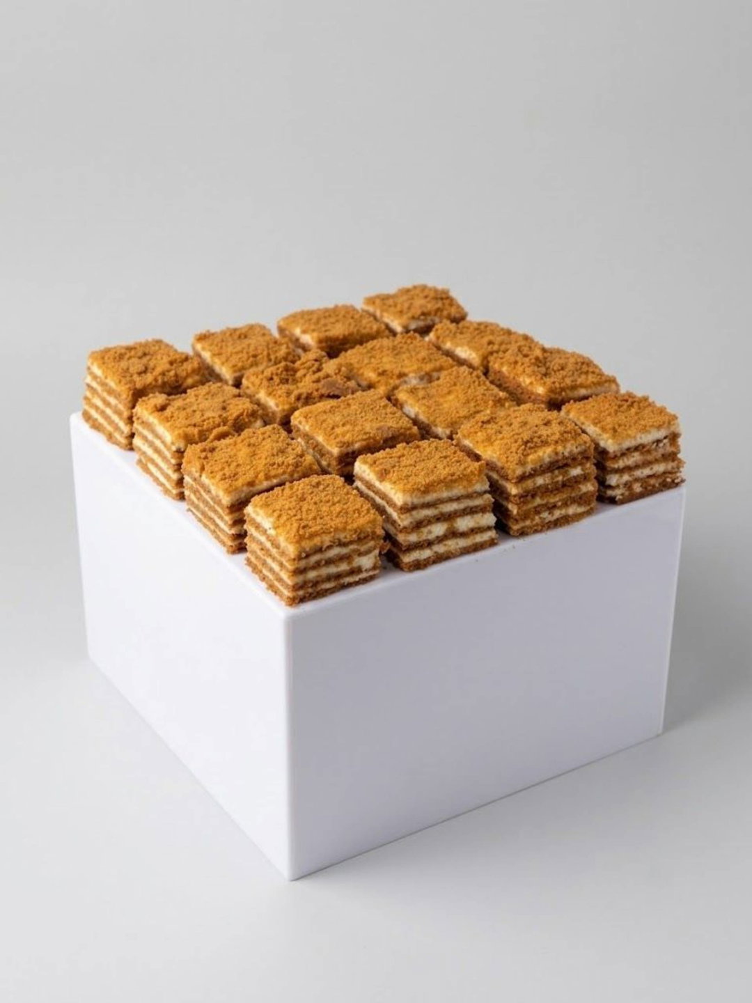 Russian Medovik Honey Cake