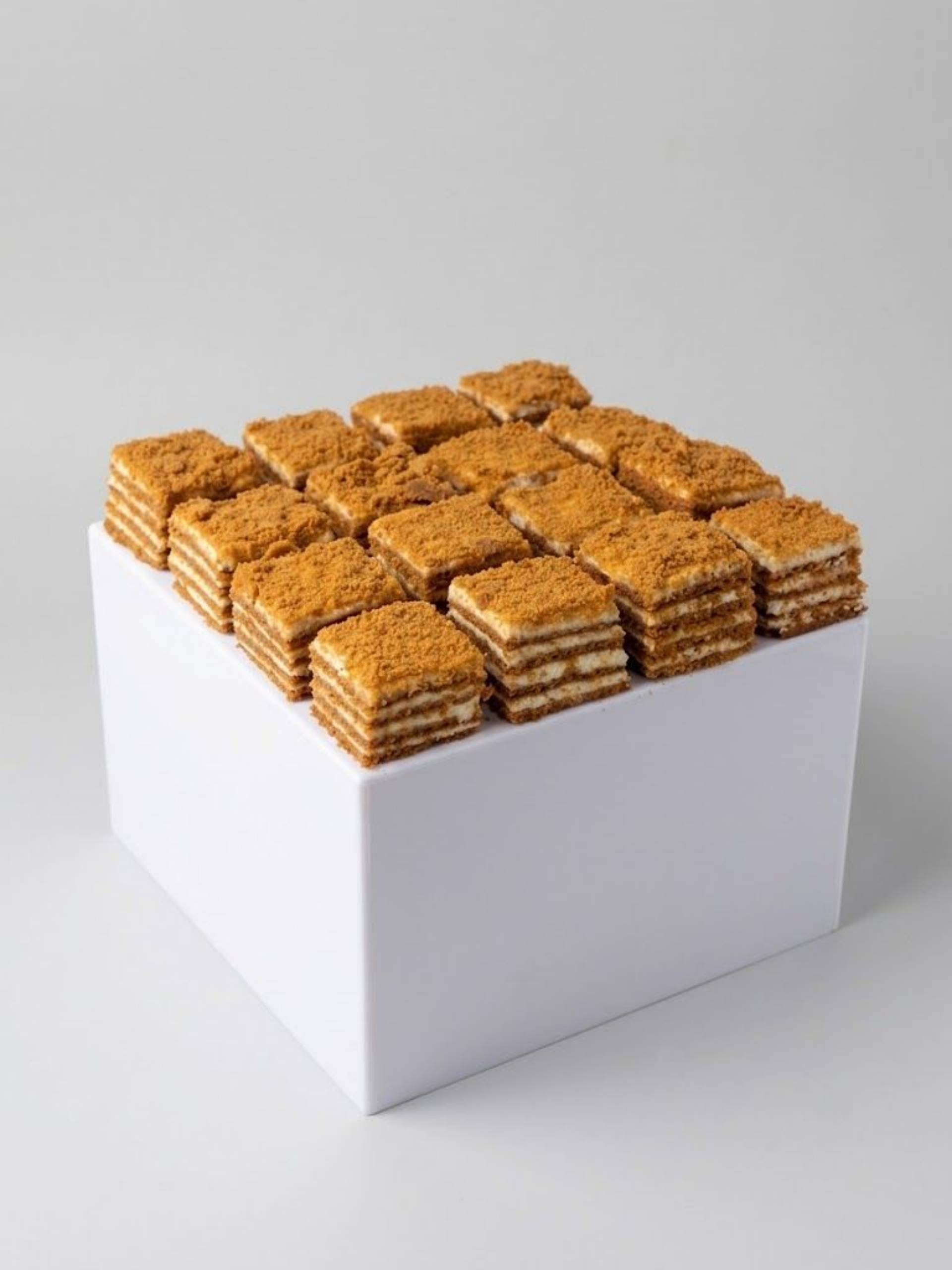 Russian Medovik Honey Cake