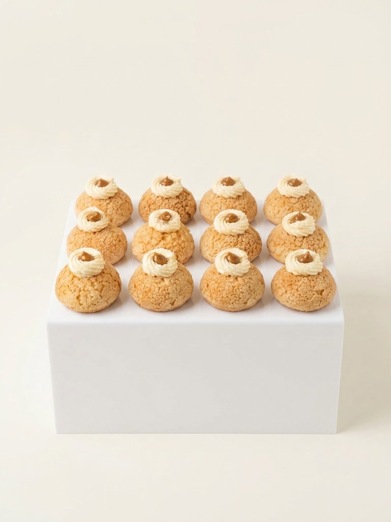 Salted Caramel and Vanilla Choux_0