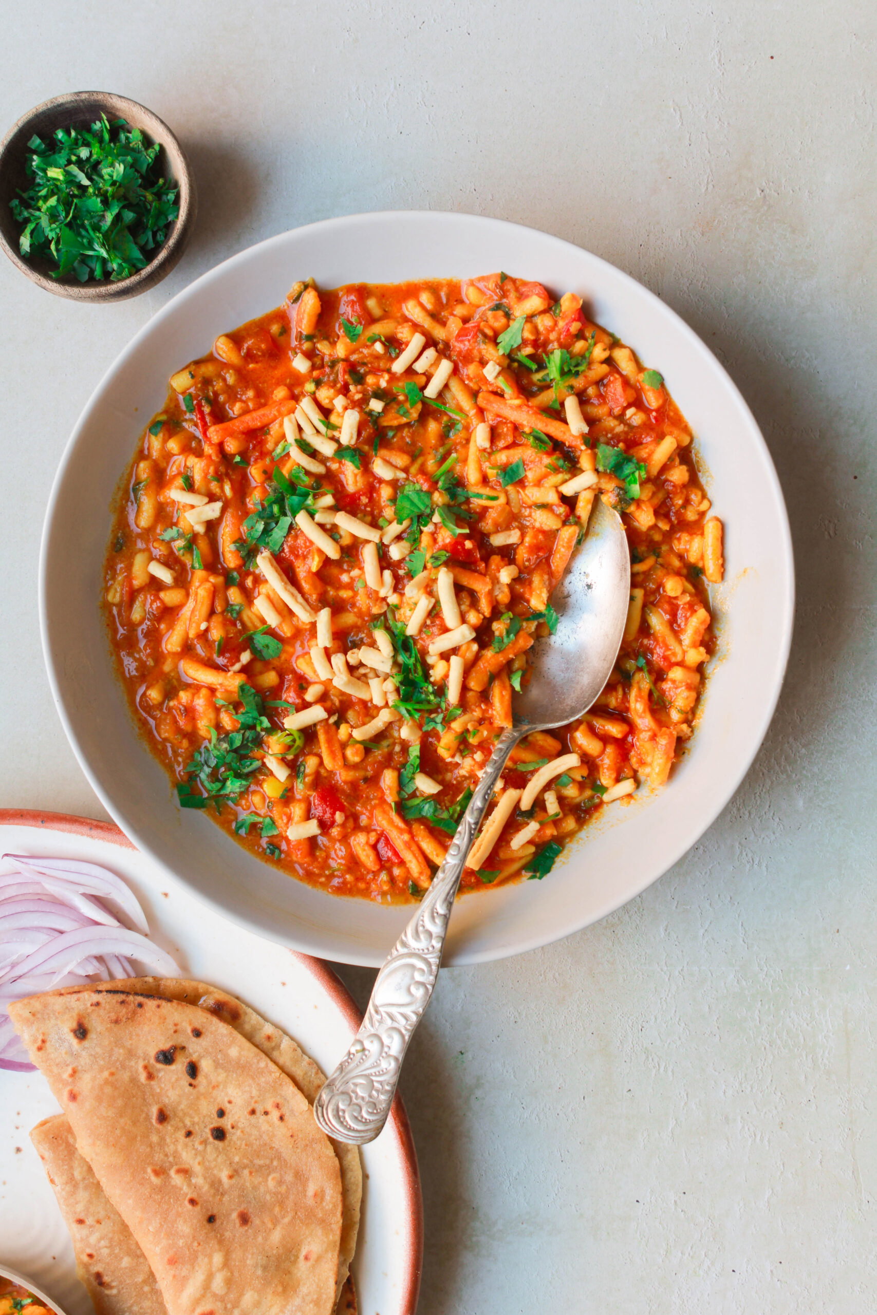 Sev Tamatar ki Sabzi (Spicy)_0