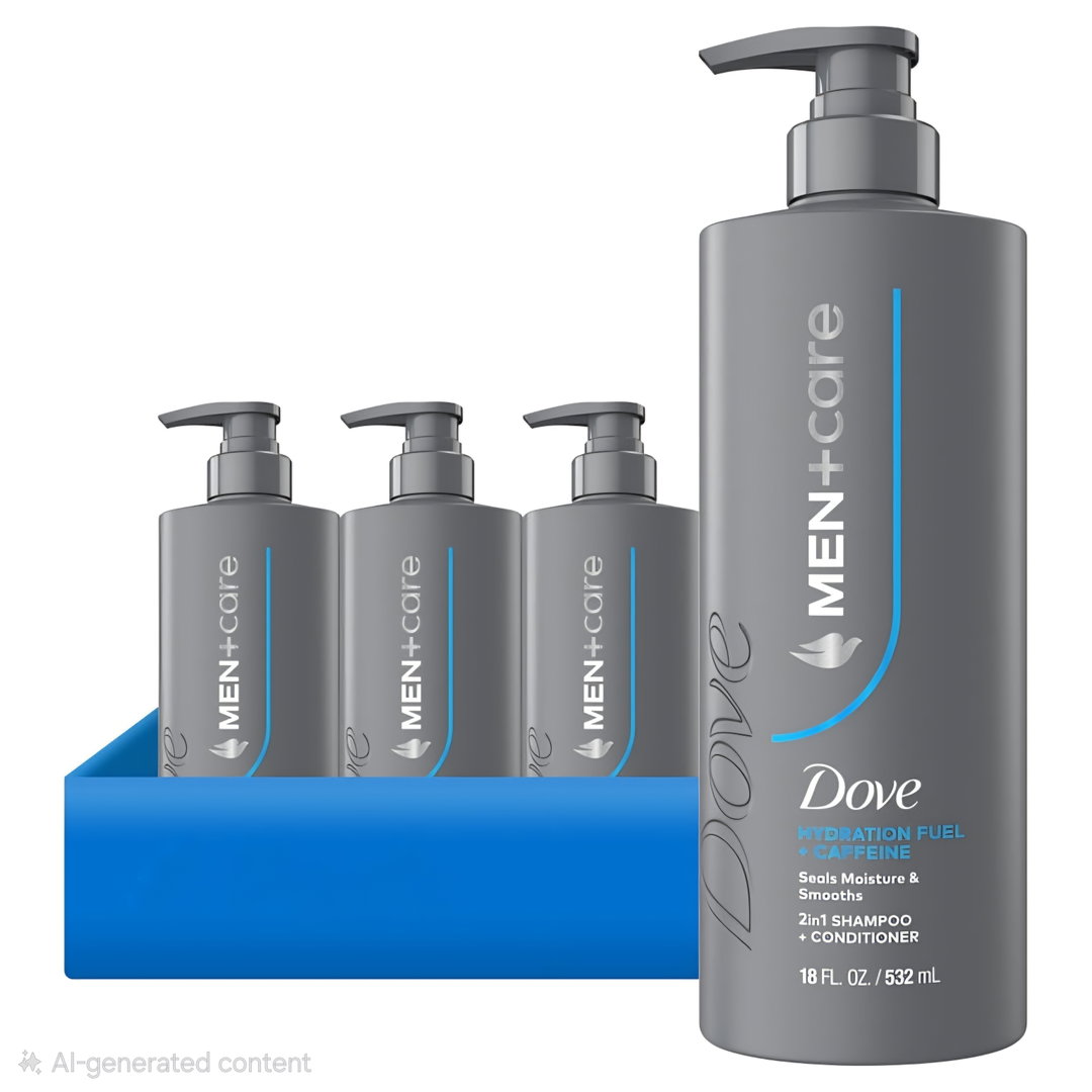 Dove Men+Care Hydration Fuel 2-in-1 Shampoo and Conditioner