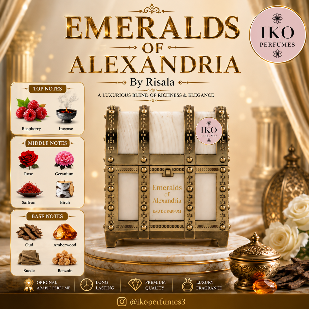 Emeralds of Alexandria by Risala – iko Perfumes_0