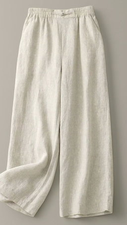 Pantalon tissu femmes friperie