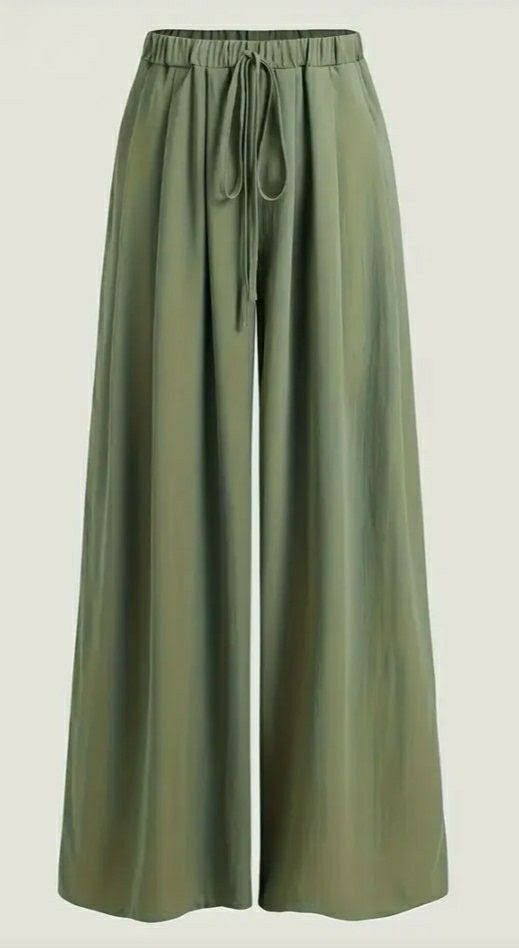 Pantalon tissu femmes friperie_15
