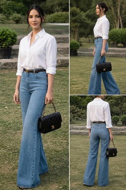 Pantalon tissu femmes friperie