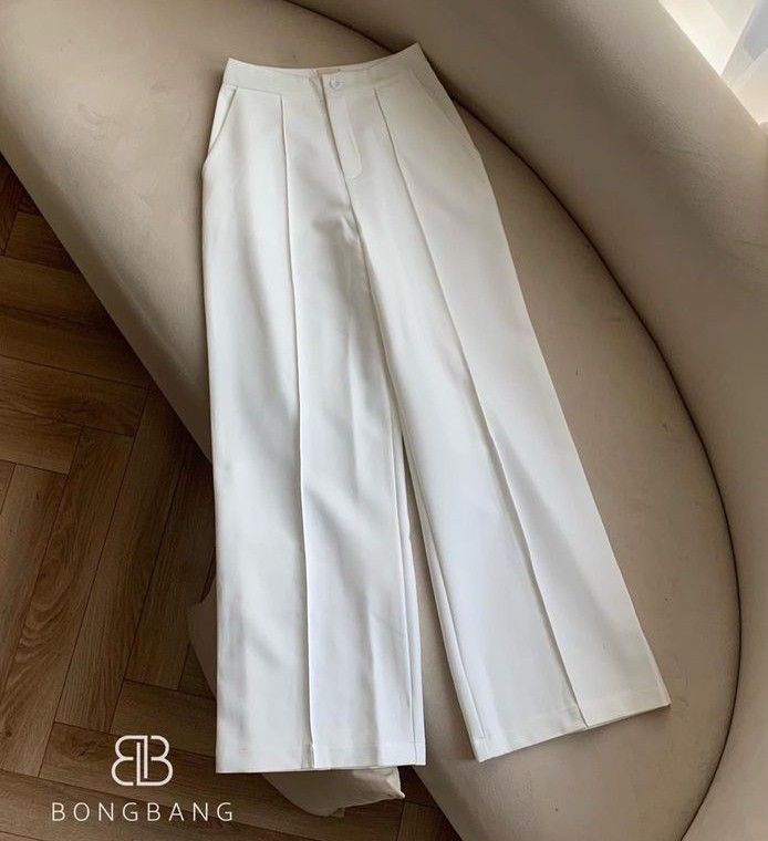Pantalon tissu femmes friperie_18