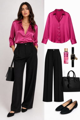 Pantalon tissu femmes friperie