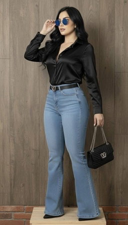 Pantalon tissu femmes friperie