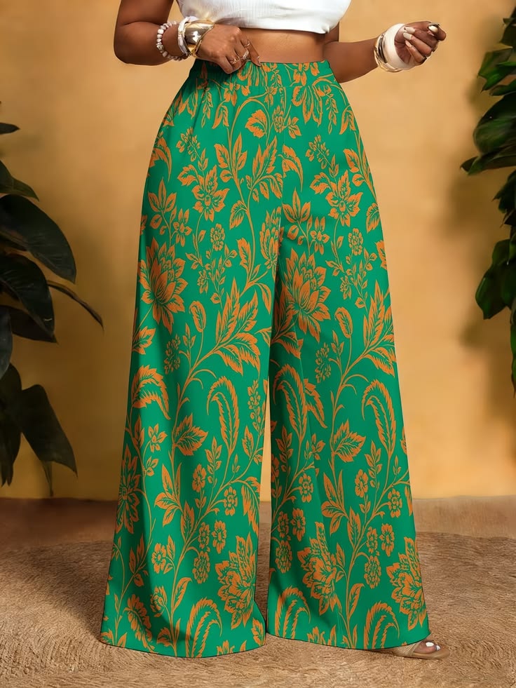 Pantalon tissu femmes friperie_14