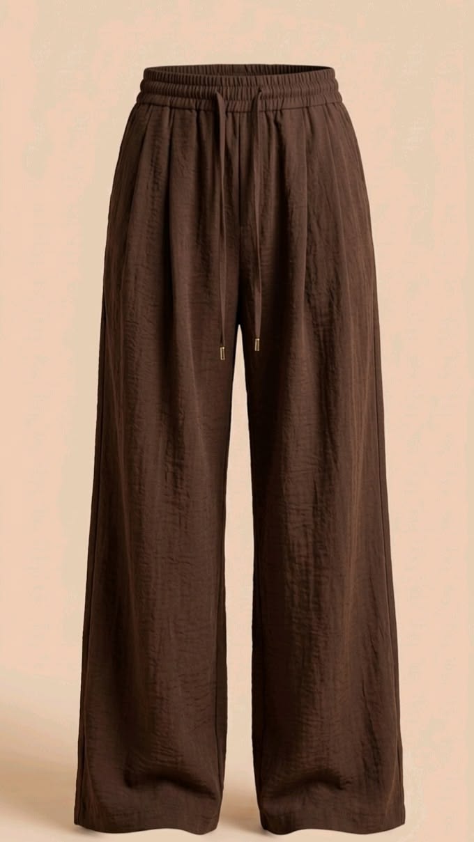 Pantalon tissu femmes friperie_30