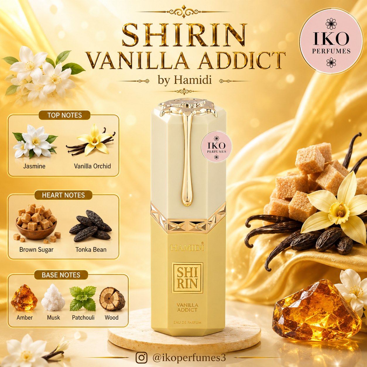 SHIRIN VANILLA ADDICT |Original Arabic Perfume in Kenya | IKO Perfumes_0