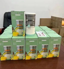 Portable electric citrus juicer