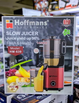 Hoffmans electronics slower juicer 