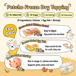[Pre-order] Cat & Dog Food Topper for Extra Nutrition 50g