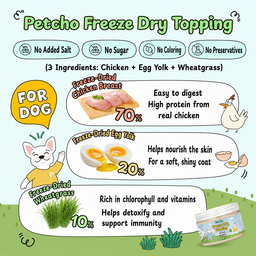 [Pre-order] Cat & Dog Food Topper for Extra Nutrition 50g