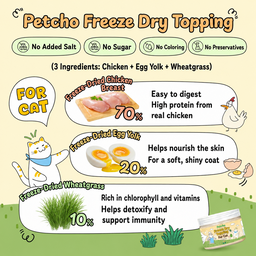 [Pre-order] Cat & Dog Food Topper for Extra Nutrition 50g