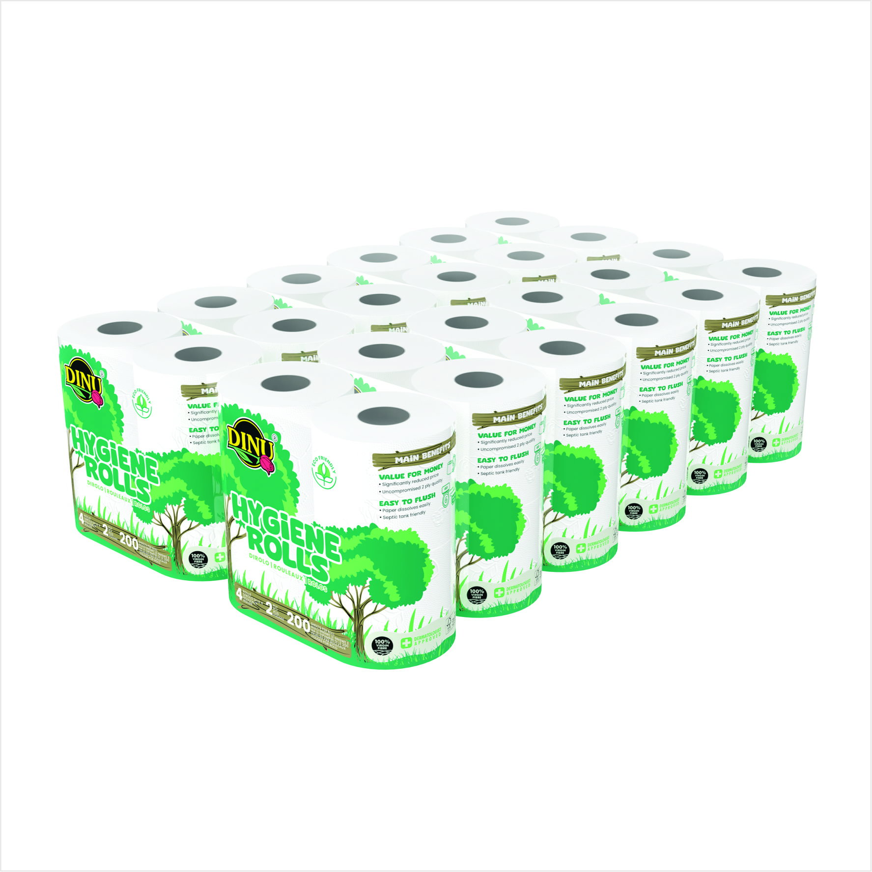 20107 - DINU Hygiene Bathroom Tissue_Mini