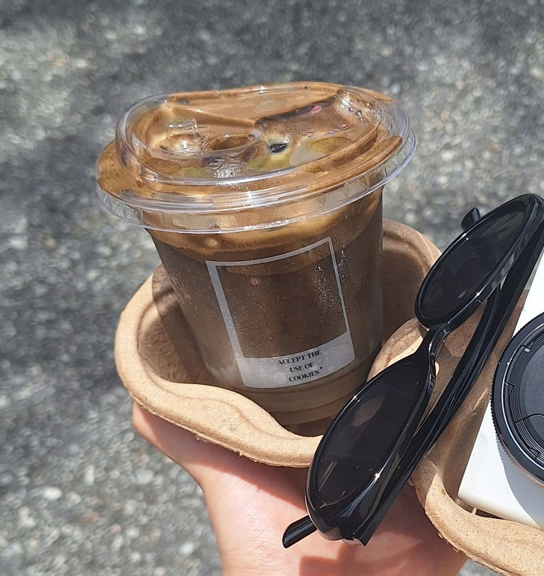hojicha latte