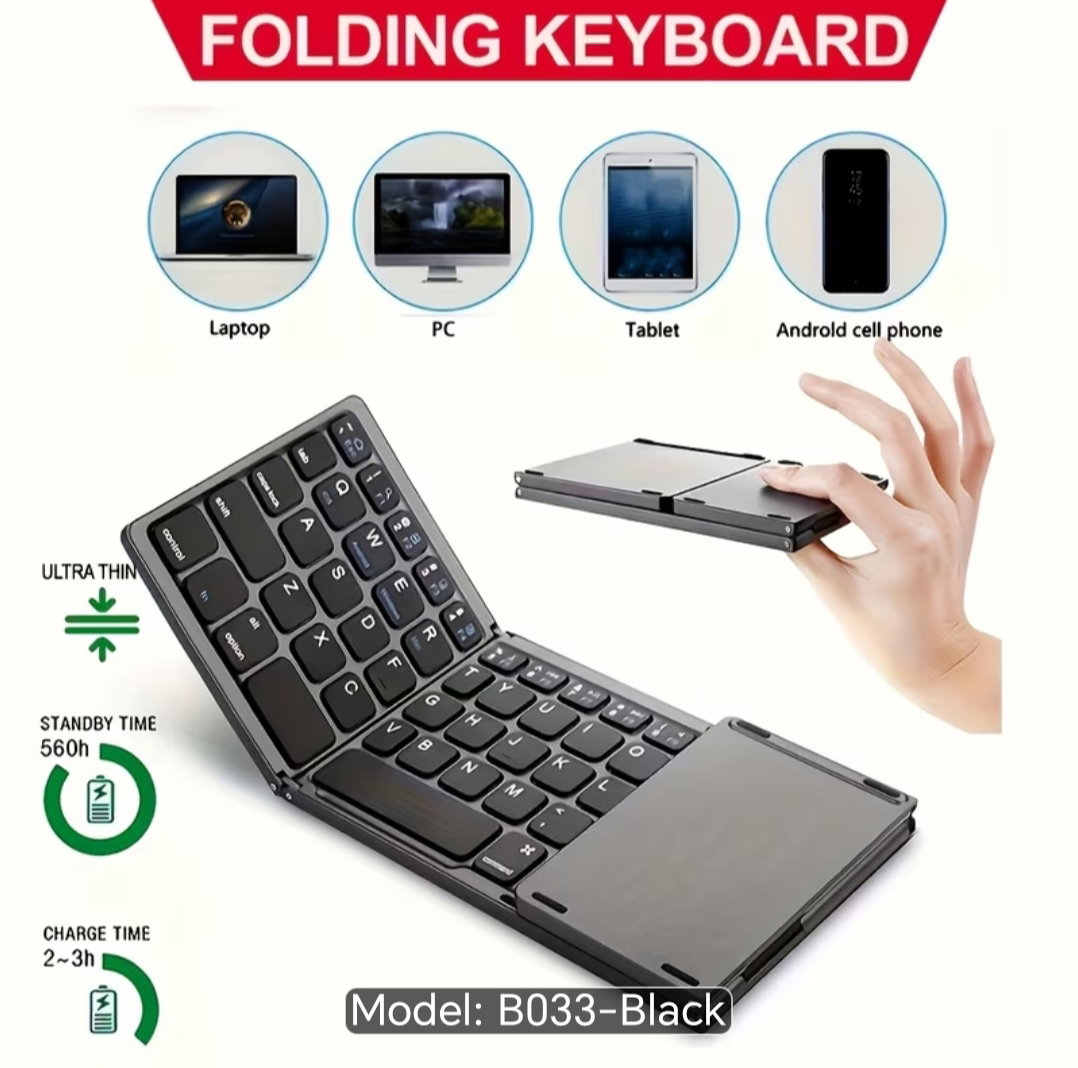 Portable Wireless Three-Fold Keyboard_1