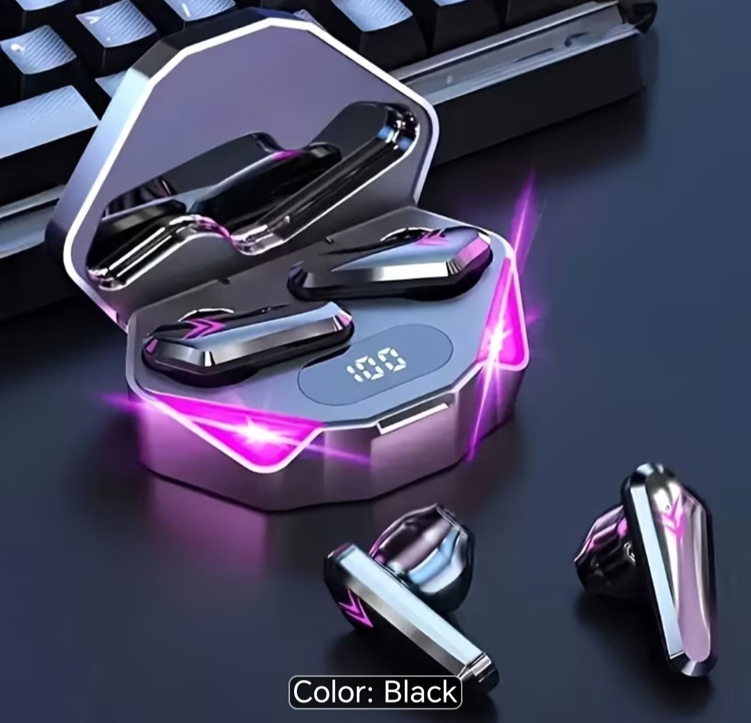 Wireless Earbuds with LED Display, 