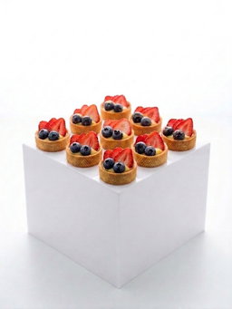 Custard Fruit Tartlets