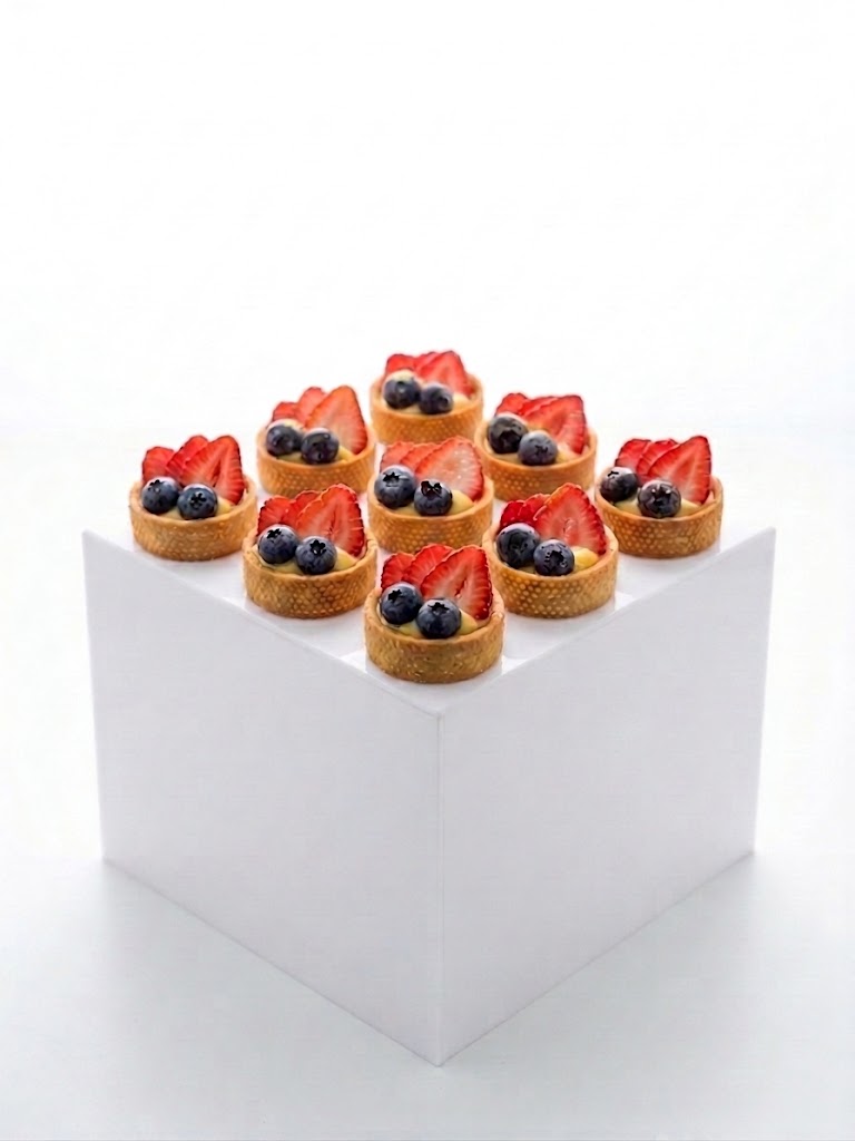 Custard Fruit Tartlets