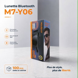 M7-Y06 (lunette ecouteur Bluetooth) 