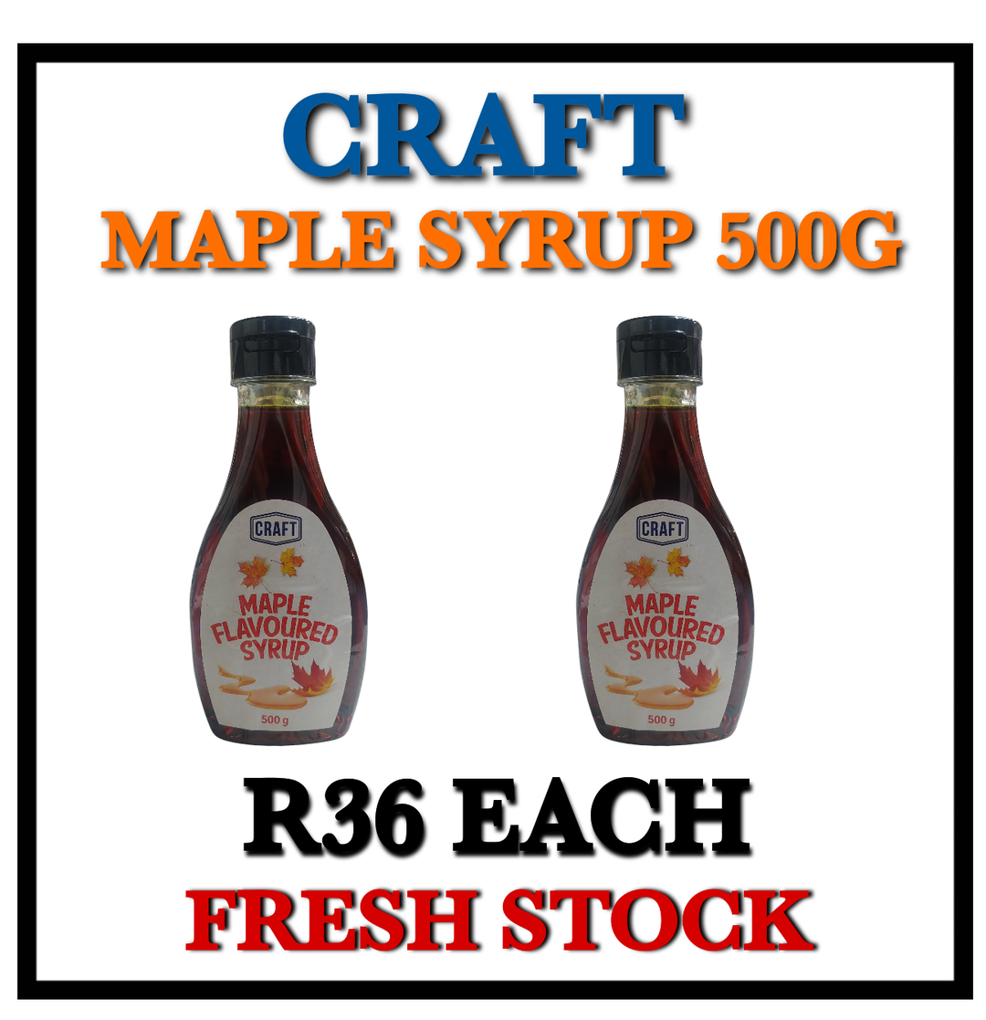 Craft Maple Syrup 500g