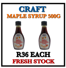 Craft Maple Syrup 500g