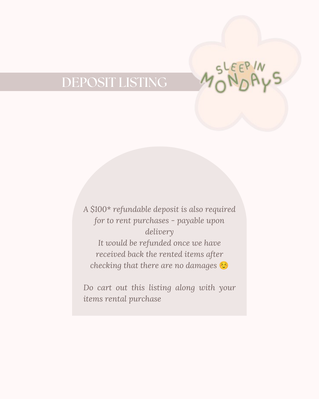 [Deposit] Rental deposit_0