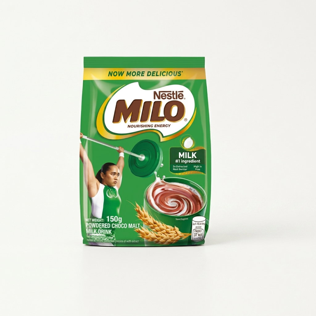 MILO Powdered Choco Malt Milk Drink 150g_0