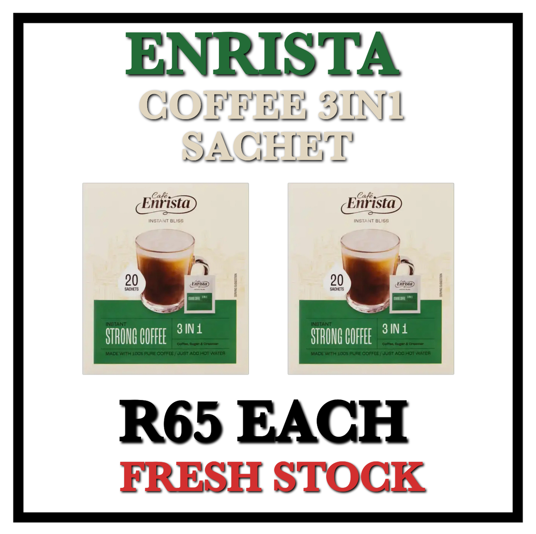 Cafรฉ Enrista Coffee Sachet 20's