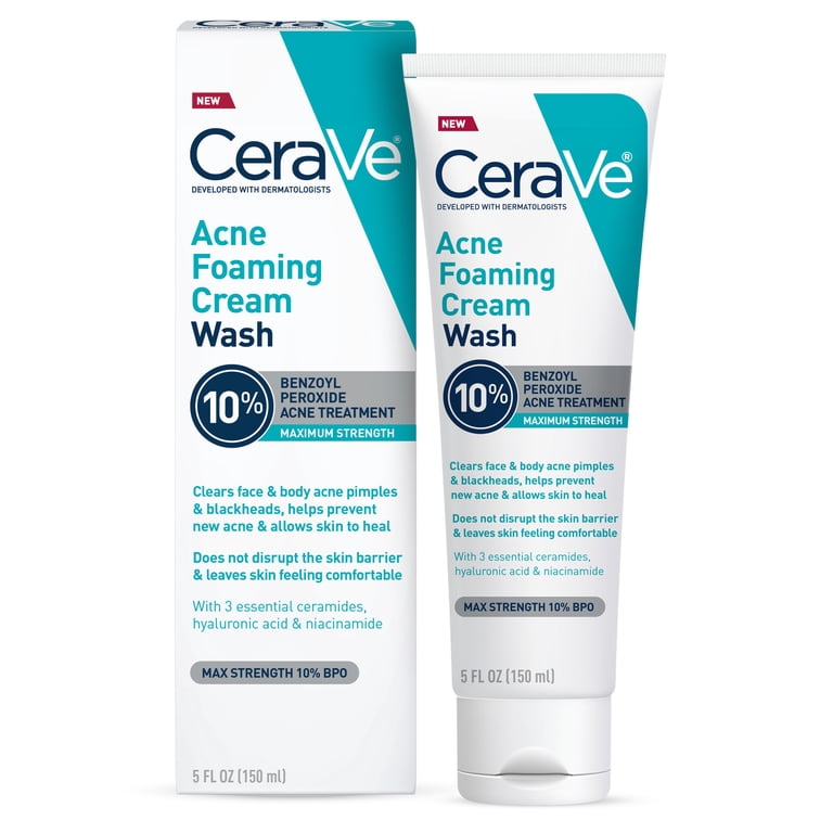 Cerave Acne Foaming Benzoyl Peroxide Cream Cleanser_1