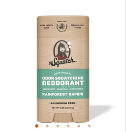Dr. Squatch Men's Natural Deodorant (Aluminum free)